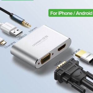 Lightning USB Audio Video HDMI Converter
